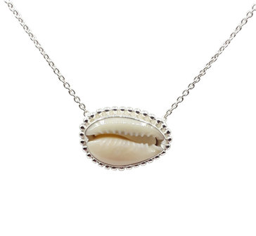 ketting met schelpje zilver