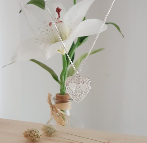 Ketting met hart edenshop.nl